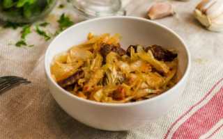 10 отличных рецептов тушеной капусты с картошкой