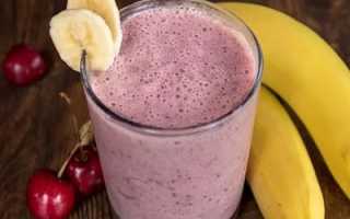 Банановый смузи в блендере. Рецепты с молоком, овсянкой, кефиром, мороженым, какао, сливками