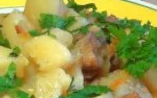 Жаркое из картофеля с мясом в духовке самое вкусное
