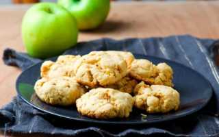 Яблочное печенье — 7 самых вкусных рецептов