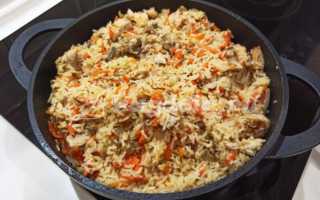 Как готовить плов с курицей в казане