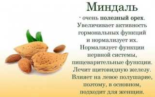 Миндаль в духовке температура и время приготовления